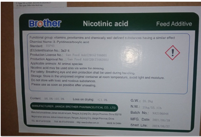 Niacin — Brother